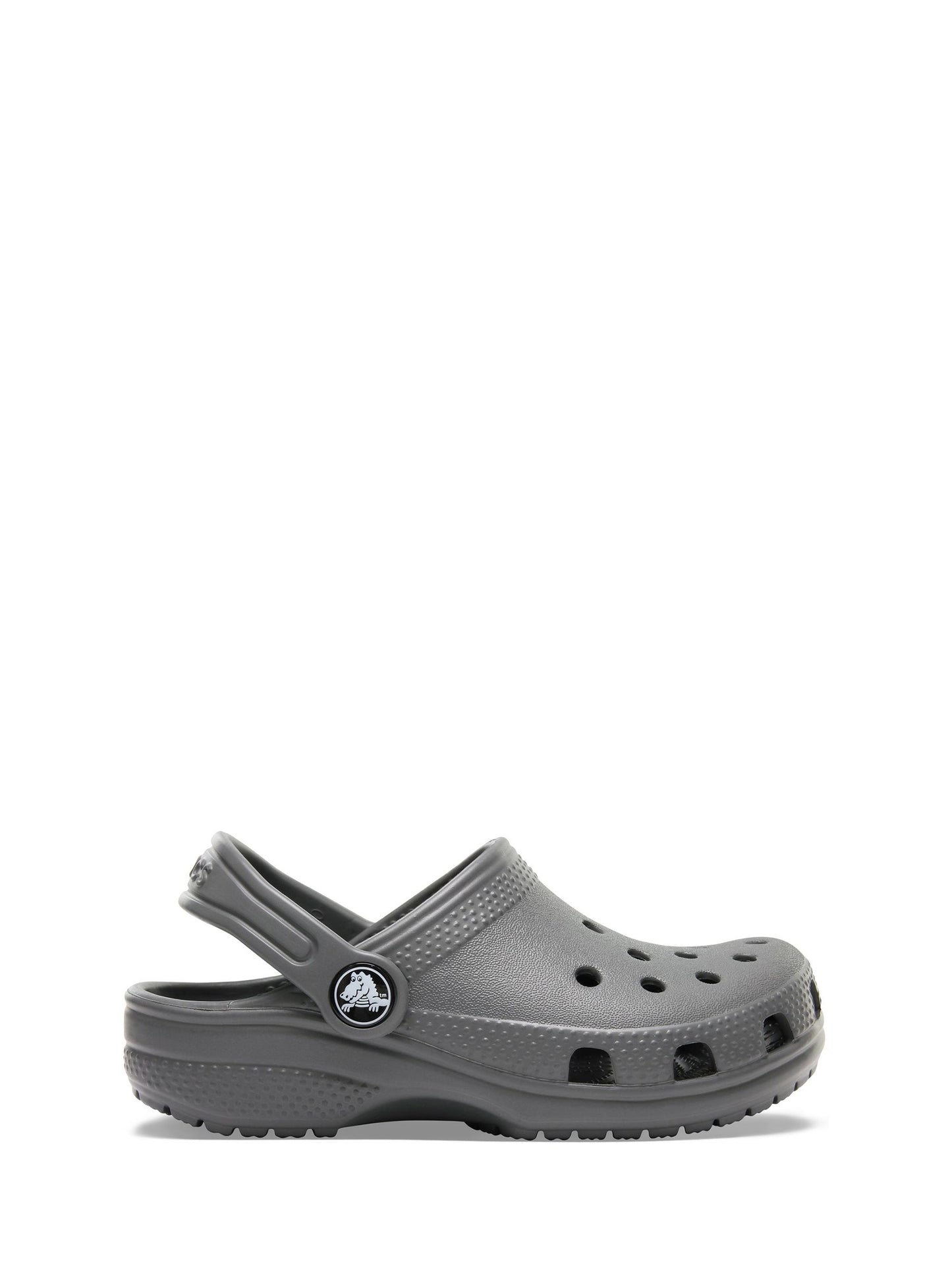 Crocs Grey Kids Unisex Classic Clogs image 1