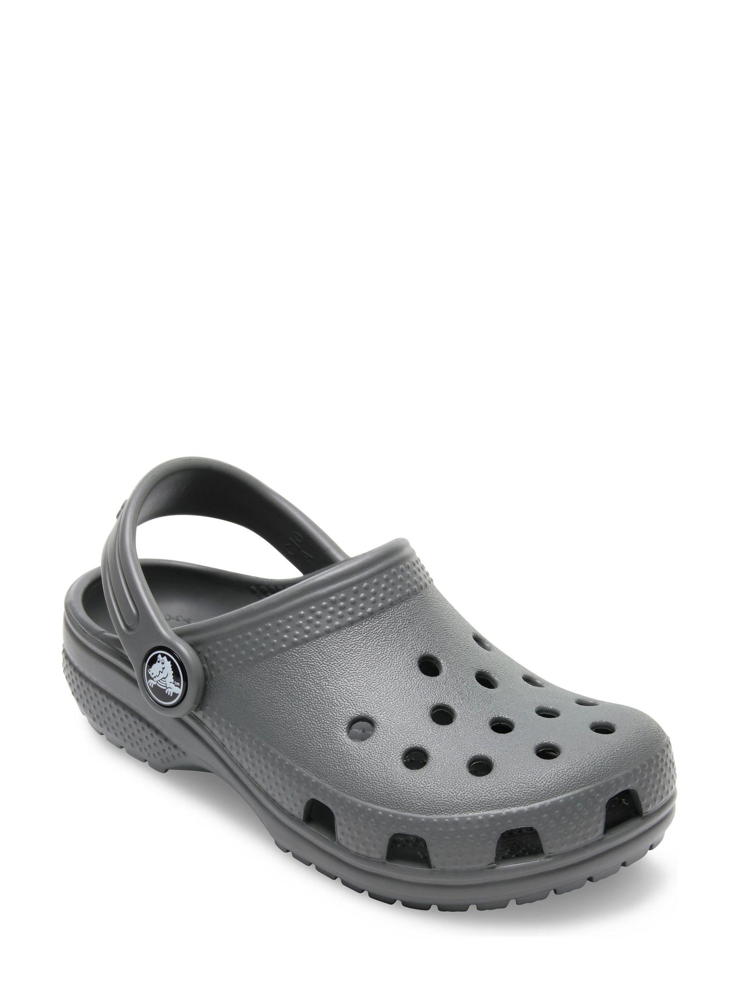 Crocs Grey Kids Unisex Classic Clogs image 3