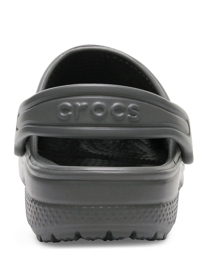 Crocs Grey Kids Unisex Classic Clogs image 4