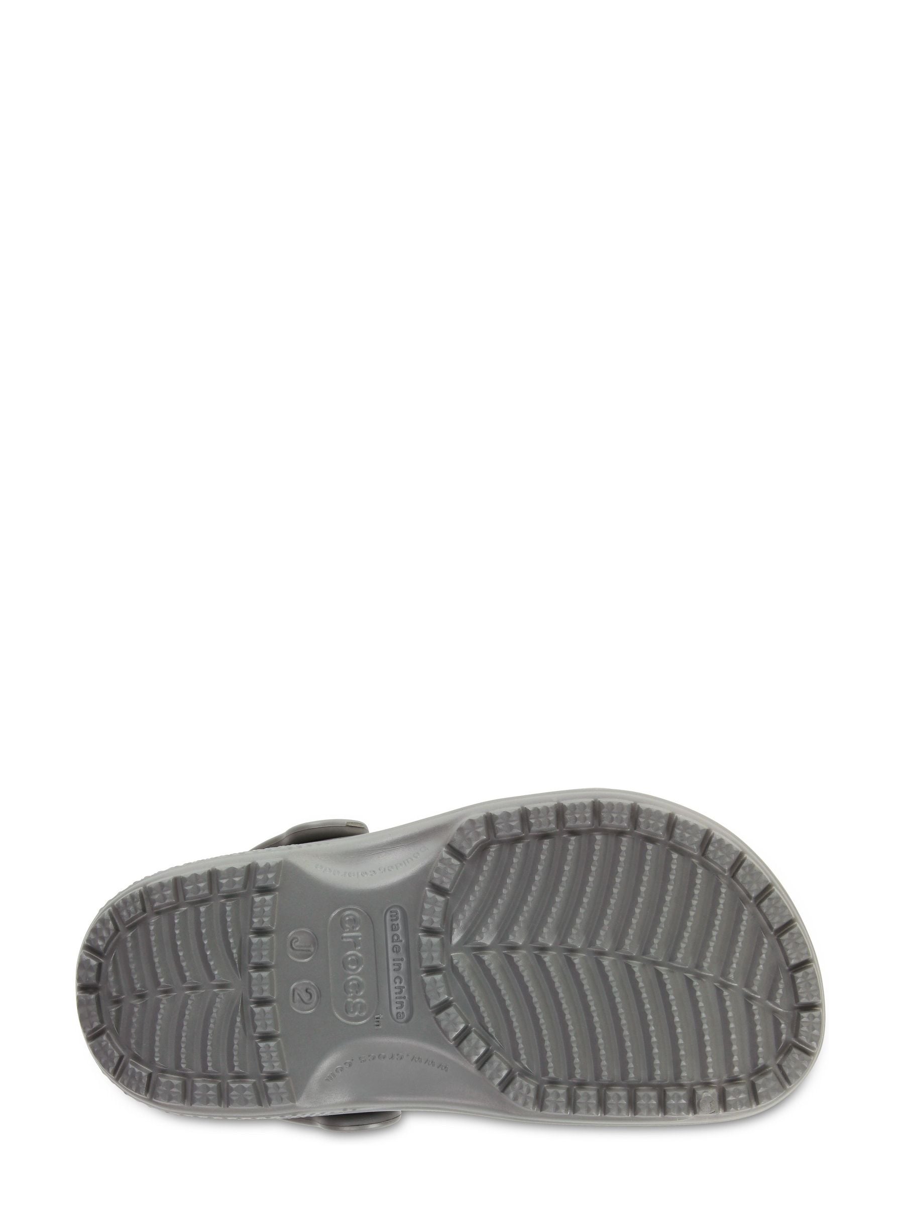 Crocs Grey Kids Unisex Classic Clogs image 6