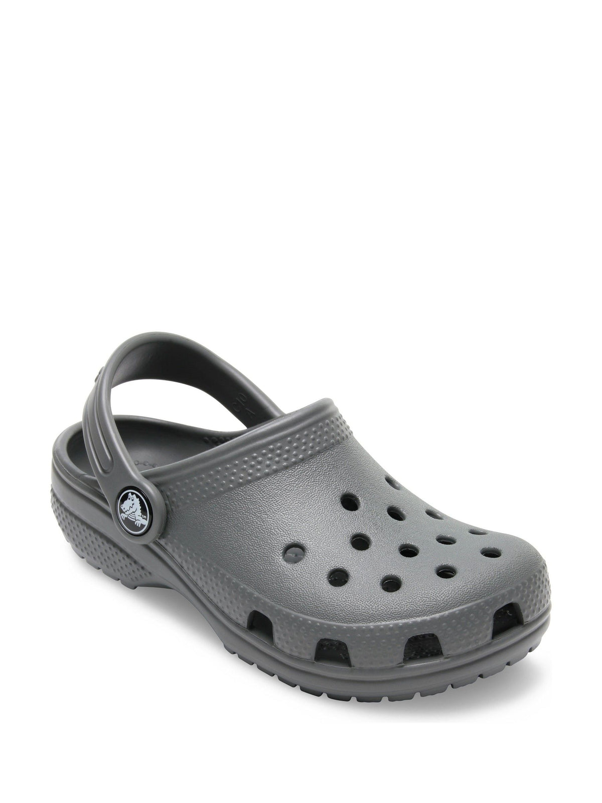 Crocs Grey Classic Toddler Clogs image 3