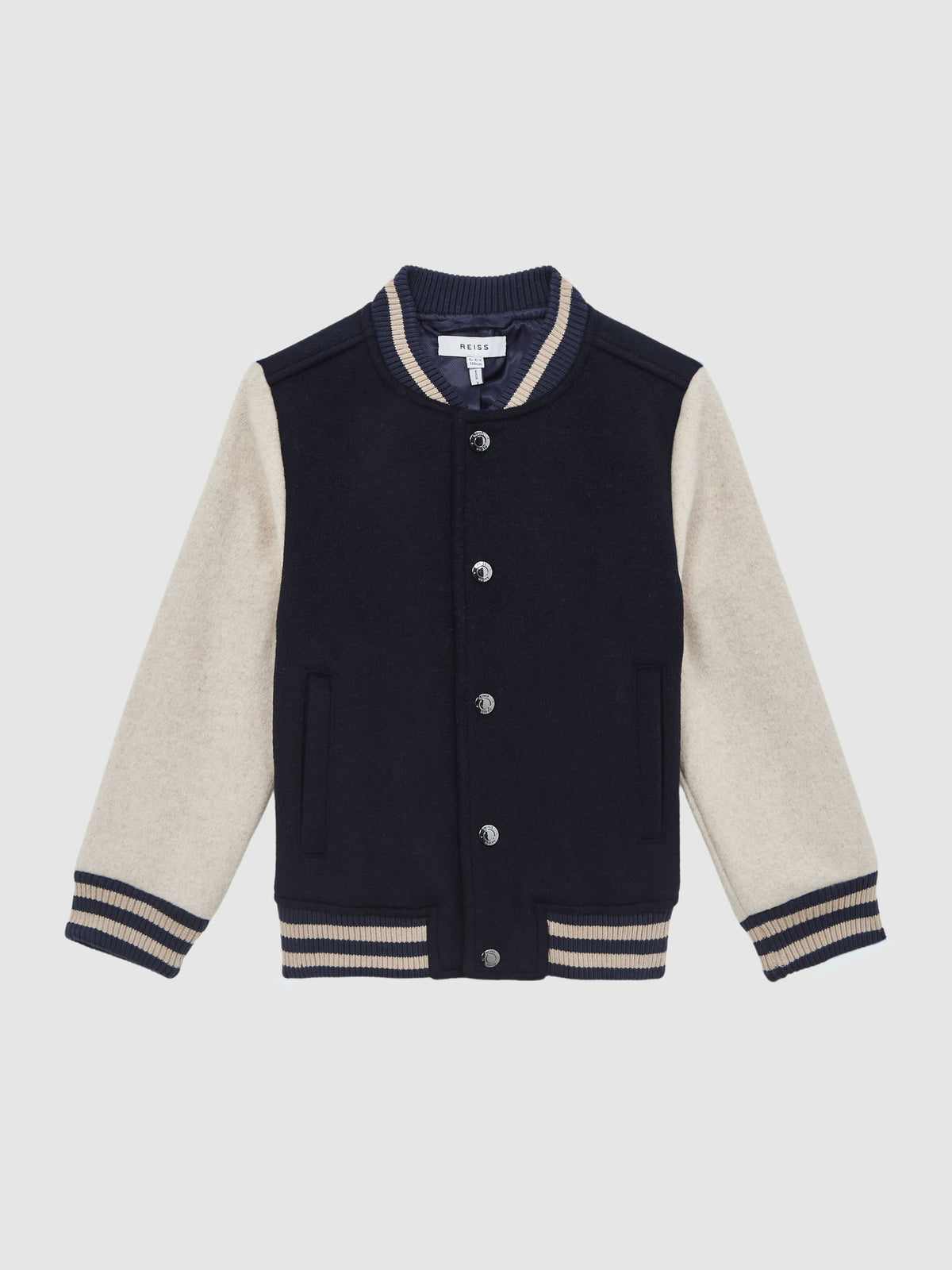 Dsiney Kidz - Reiss Navy Kansas Varsity Bomber Jacket image 2