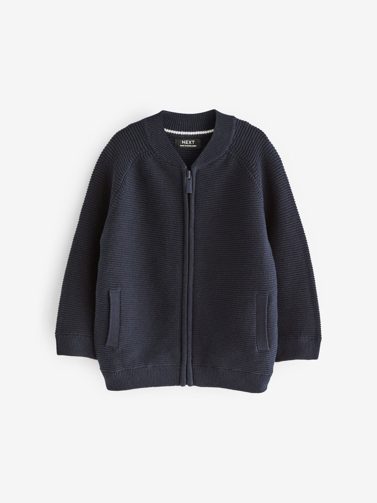 Navy Zip Up Cardigan (3mths-7yrs) - image 5