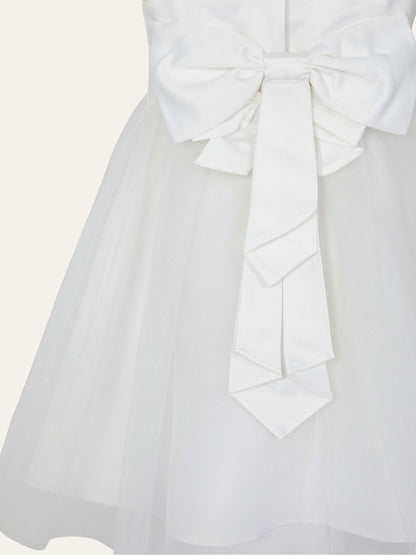 Monsoon Cream Tulle Baby Bridesmaid Dress image 3