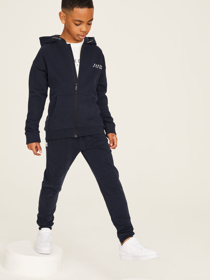 Dsiney Kidz - Baker by Ted Baker Navy Baker by Ted Baker Zip Through Hoodie and Jogger Set image 2