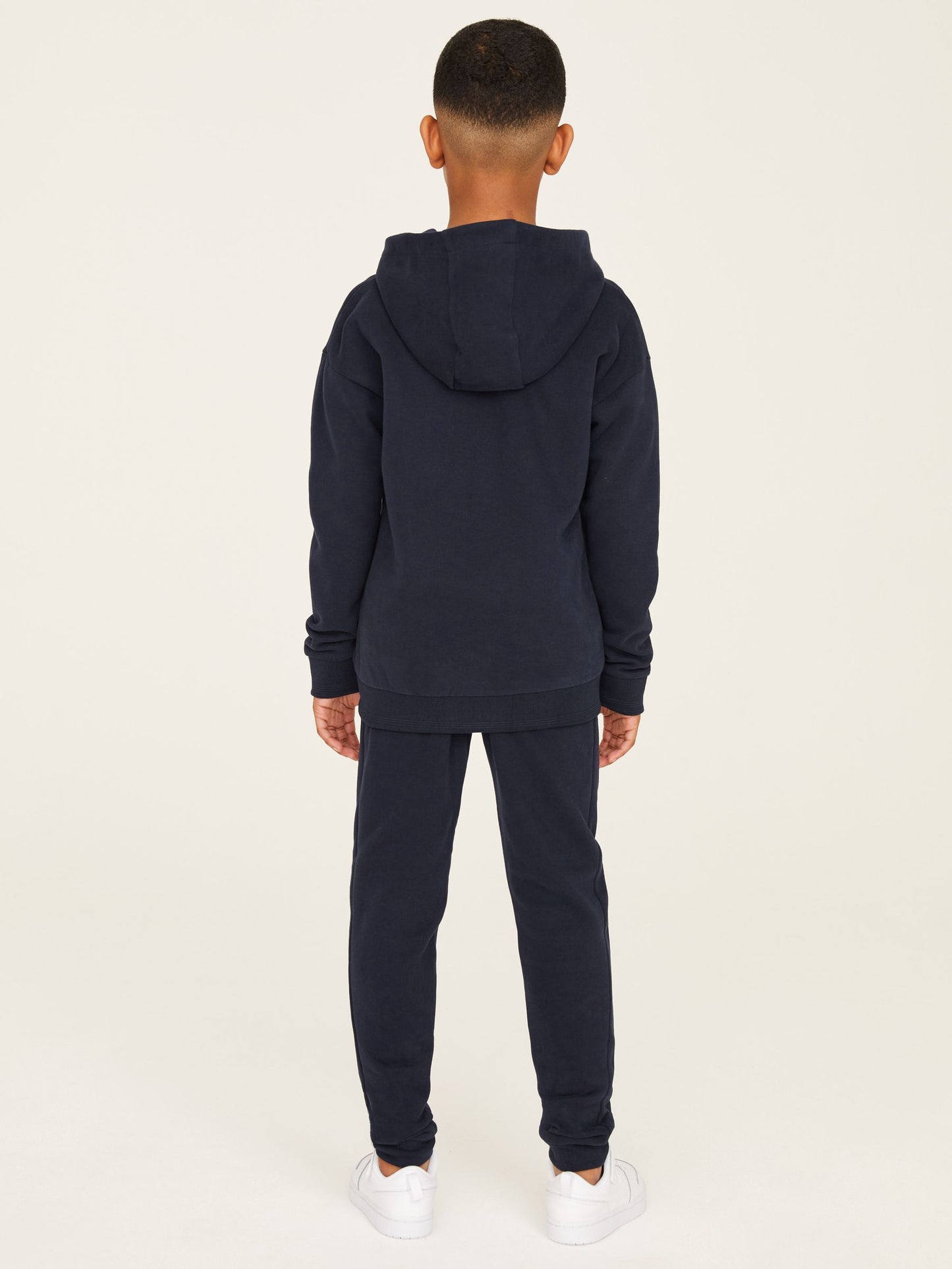 Dsiney Kidz - Baker by Ted Baker Navy Baker by Ted Baker Zip Through Hoodie and Jogger Set image 3
