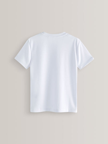 Dsiney Kidz - White Single Sports T-Shirt (3-16yrs) image 5