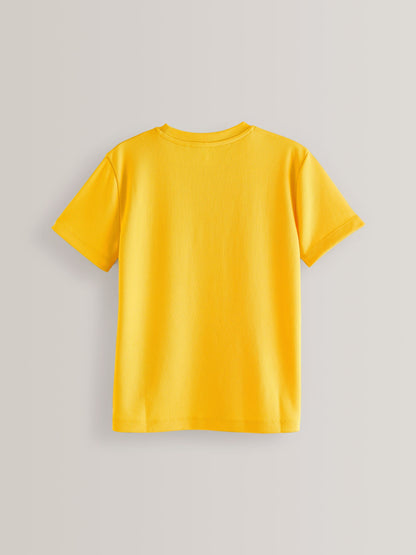 Dsiney Kidz - Yellow Single Sports T-Shirt (3-16yrs) image 2