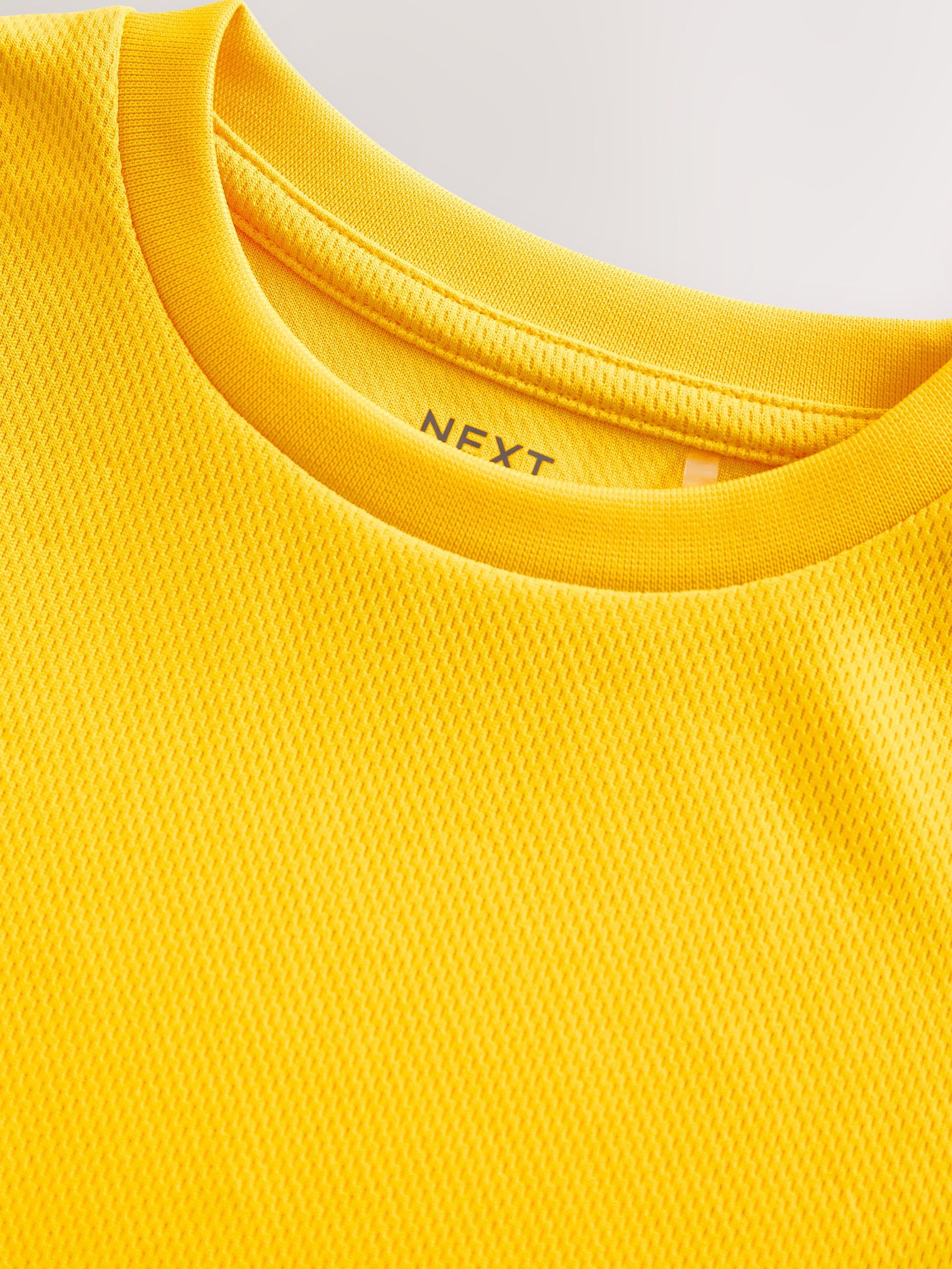 Dsiney Kidz - Yellow Single Sports T-Shirt (3-16yrs) image 3