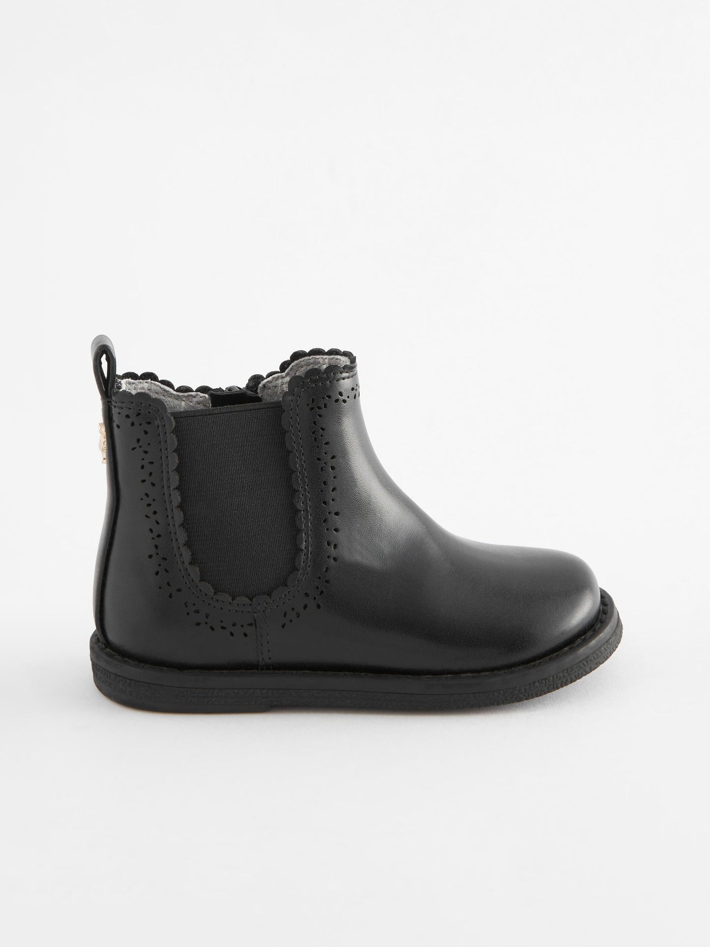 Black Standard Fit (F) Chelsea Ankle Boots image 3