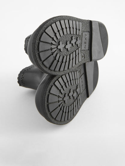 Black Standard Fit (F) Chelsea Ankle Boots image 4