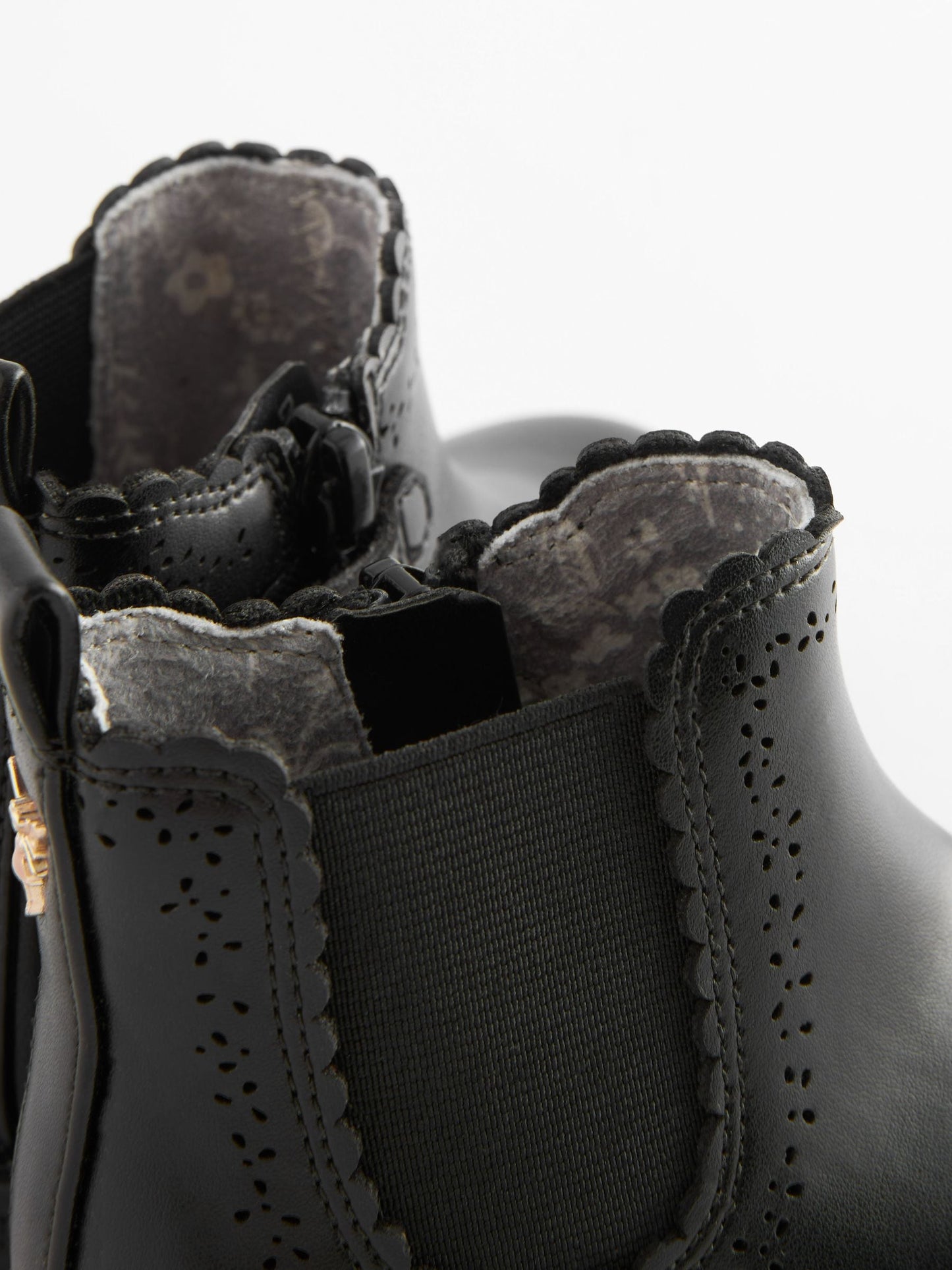 Black Standard Fit (F) Chelsea Ankle Boots image 6