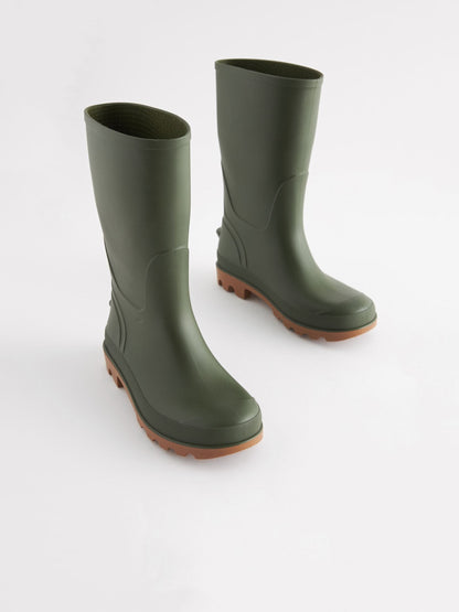 Khaki Green Classic Wellies image 1