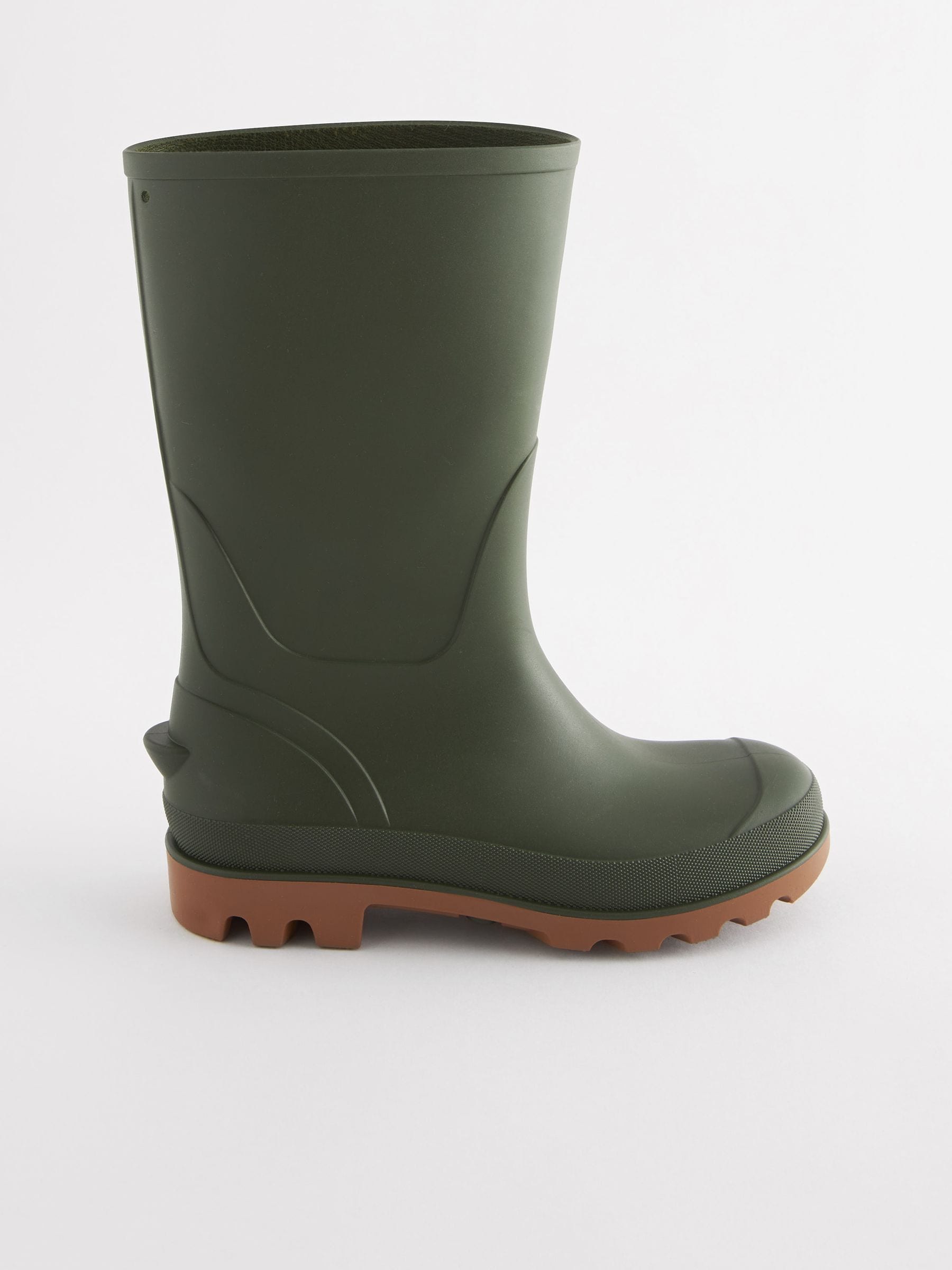 Khaki Green Classic Wellies image 2