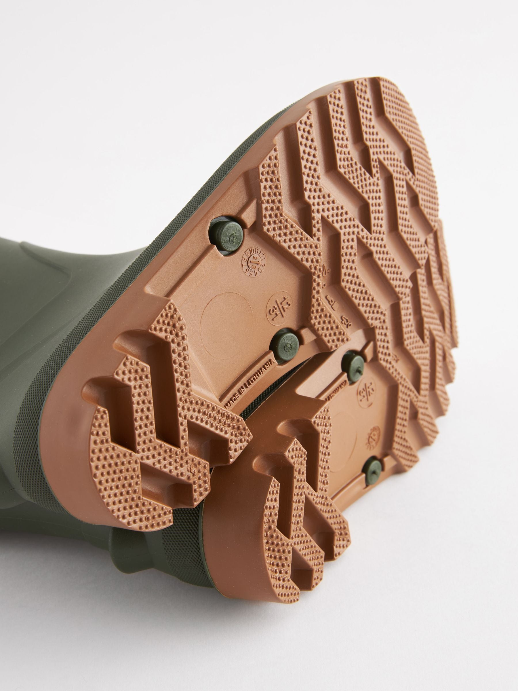 Khaki Green Classic Wellies image 3