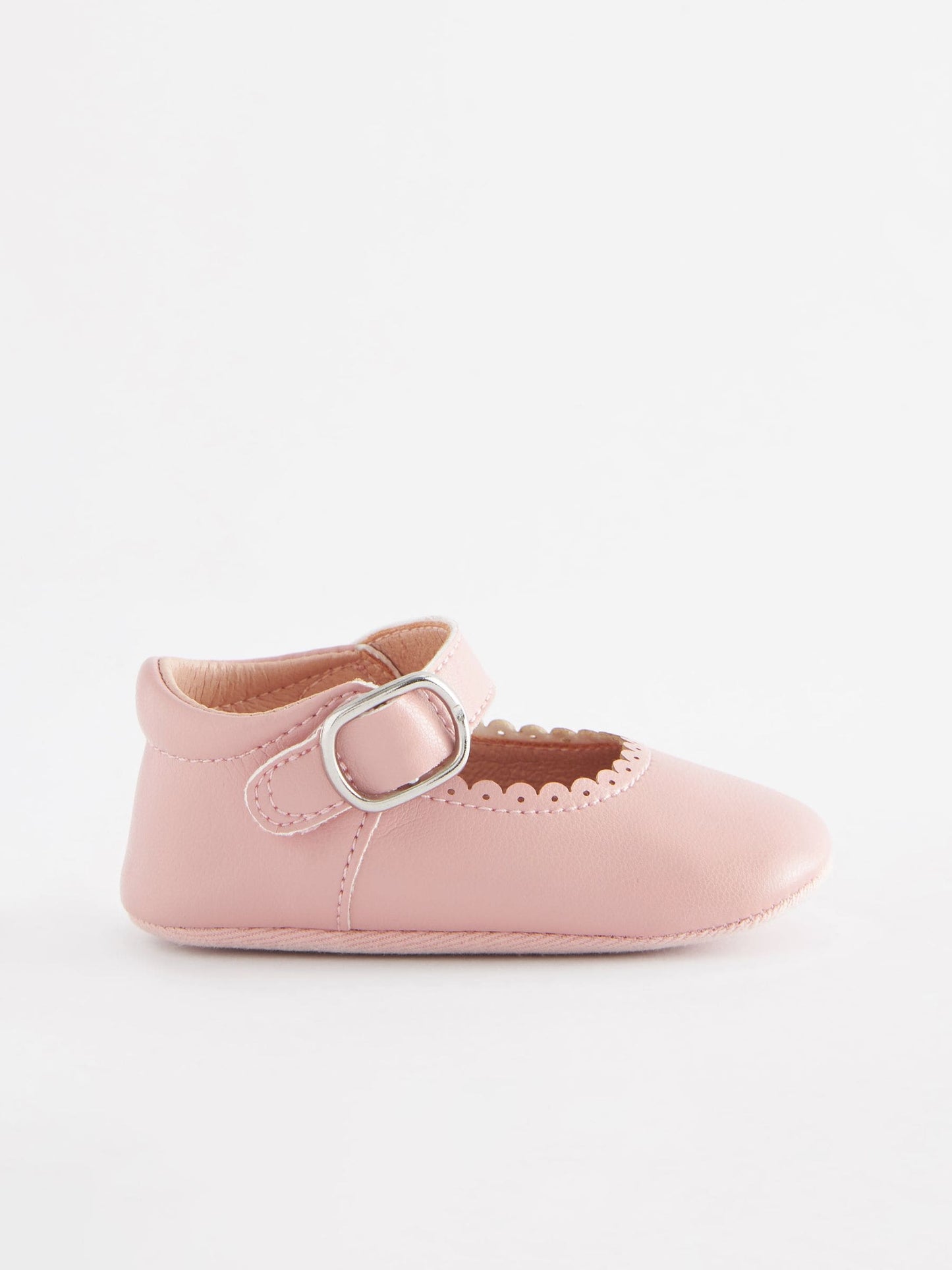 Pink Mary Jane Baby Shoes (0-24mths)
