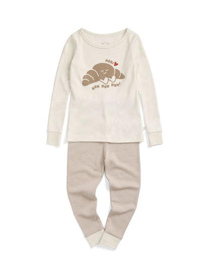 MORI Cream Brunch Club Supersoft Placement Pyjamas Set - image 4