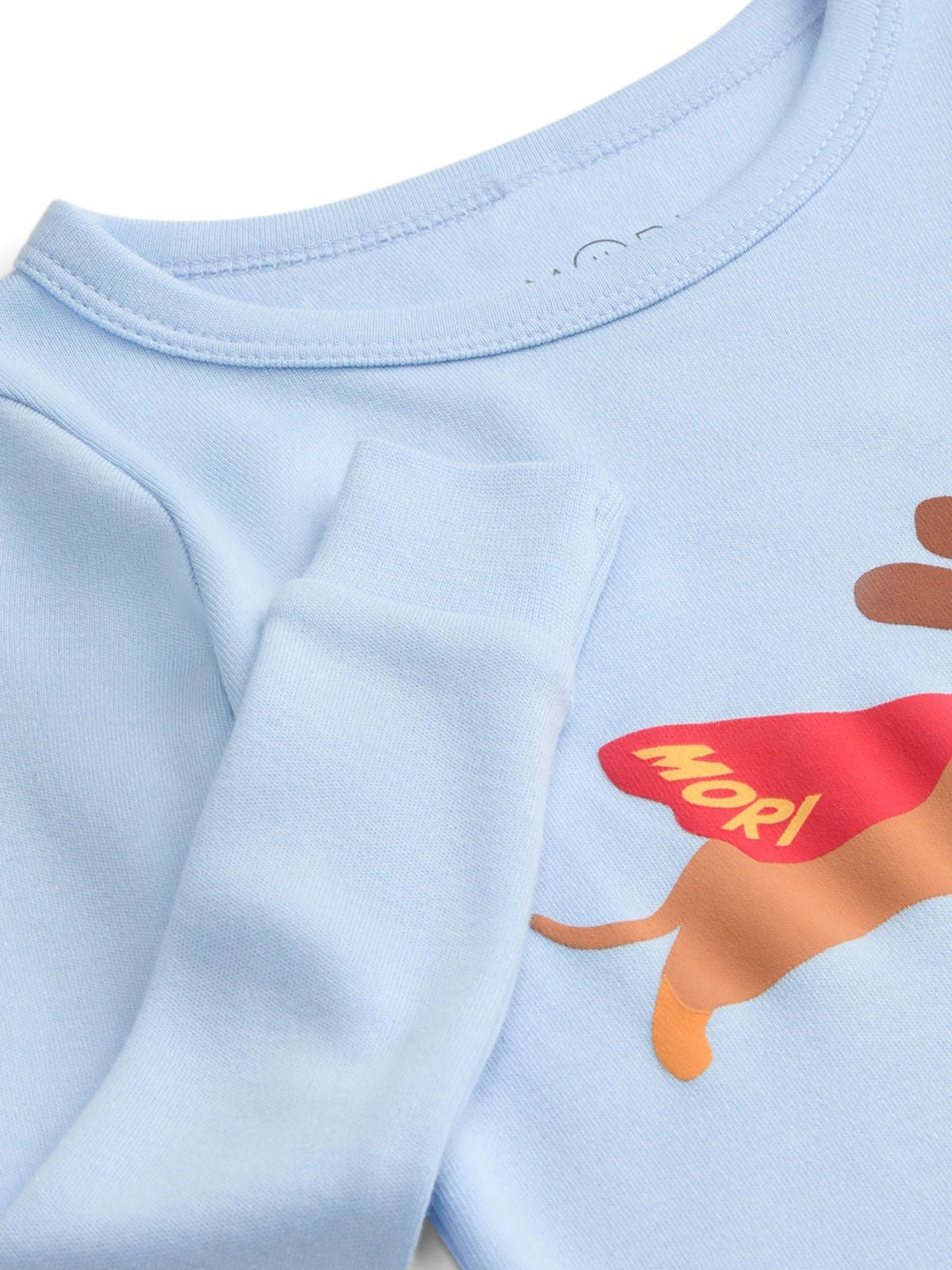 MORI Cream Sausage Dog Placement Supersoft Long Sleeve Pyjamas Set - image 4
