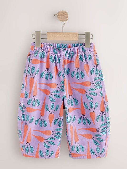 Purple Carrot Printed Jeans (3mths-7yrs) - image 1