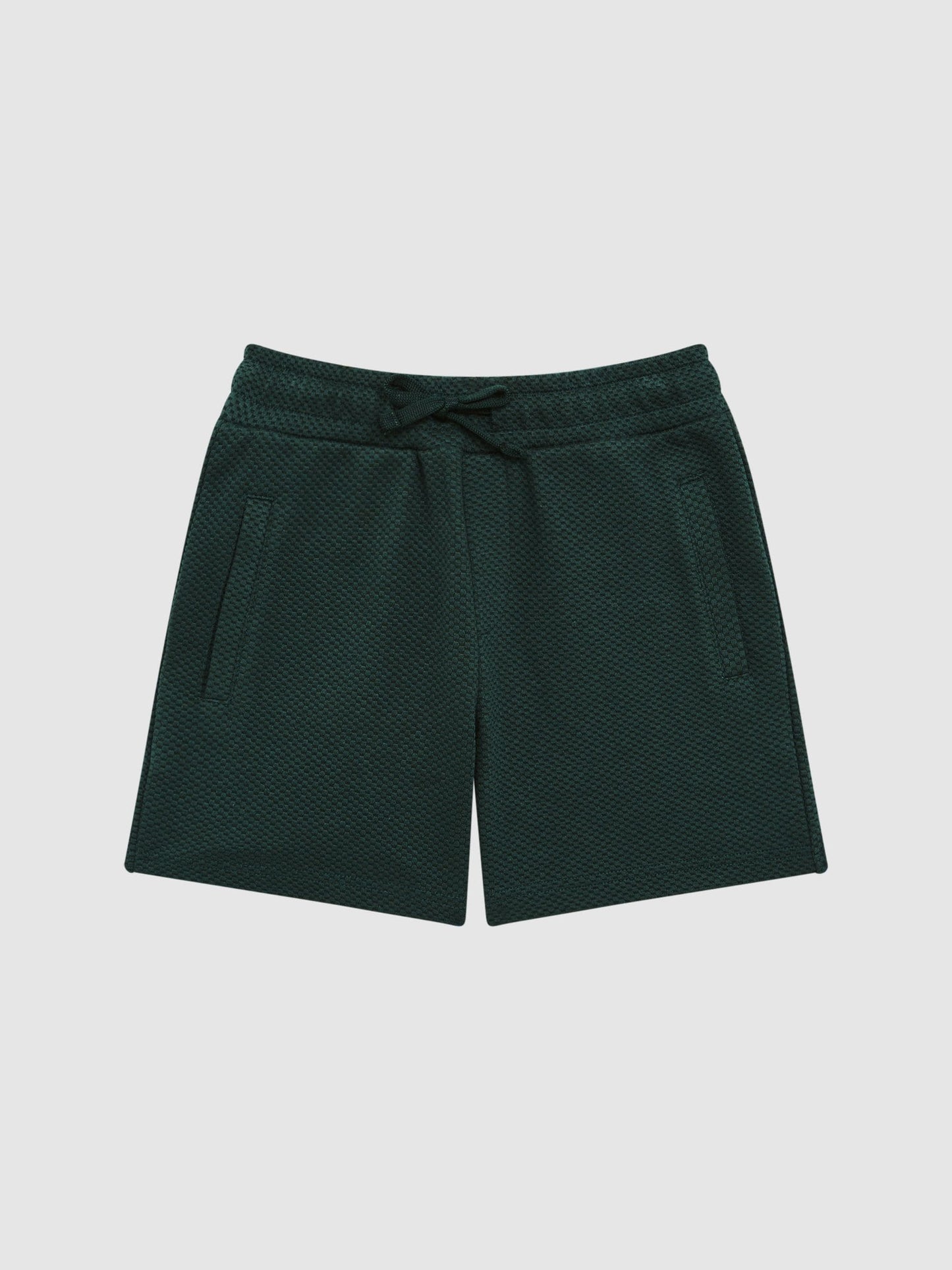 Dsiney Kidz - Reiss Emerald Robin Slim Fit Textured Drawstring Shorts image 2