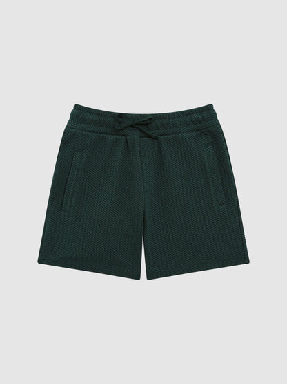 Dsiney Kidz - Reiss Emerald Robin Slim Fit Textured Drawstring Shorts image 2