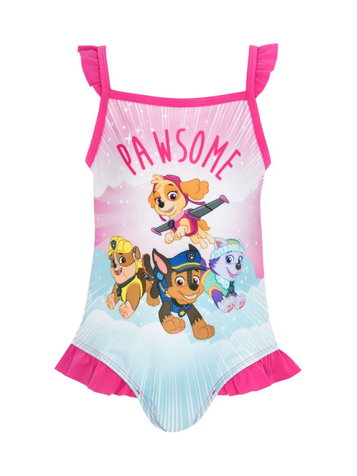 Dsiney Kidz - Character Pink Paw Patrol Pawsome Group Swimsuit image 1