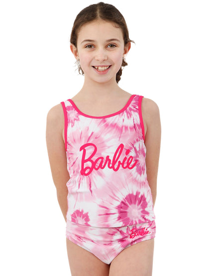 Character Pink Barbie Tankini Pink Tie Dye Set image 7