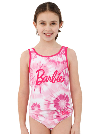 Character Pink Barbie Tankini Pink Tie Dye Set image 8