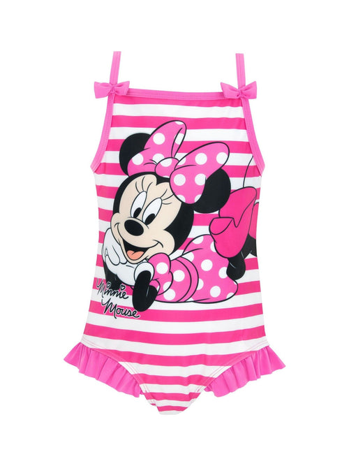 Character Pink Minnie Mouse Swimsuit Pink Stripe Minnie image 1