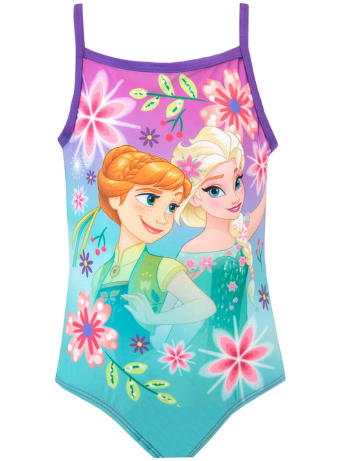 Character Purple Frozen Anna And Elsa Swimsuit image 1