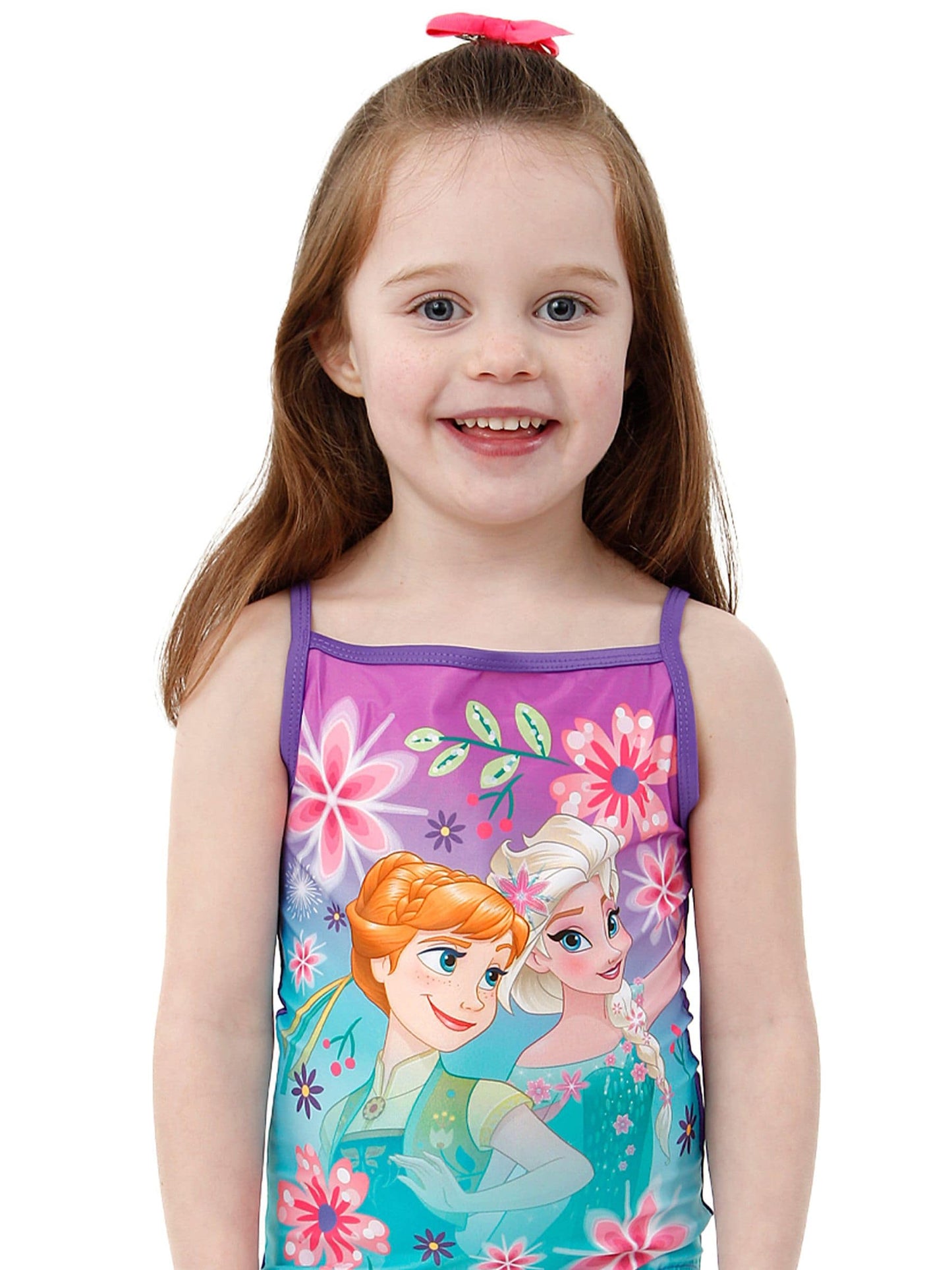 Character Purple Frozen Anna And Elsa Swimsuit image 4