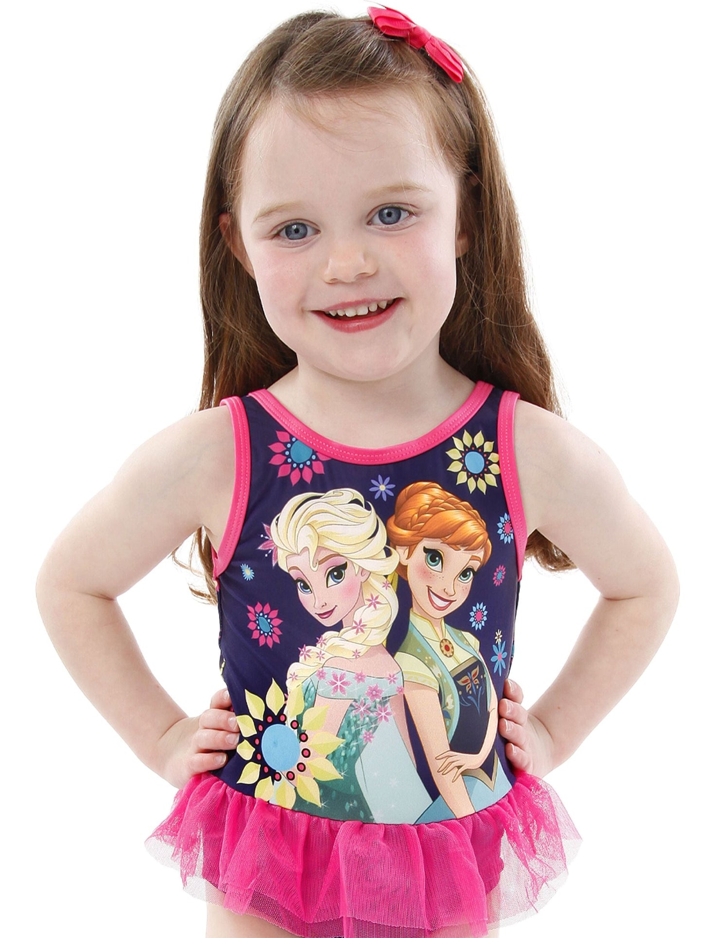 Character Blue Frozen Elsa And Anna Swimsuit image 1