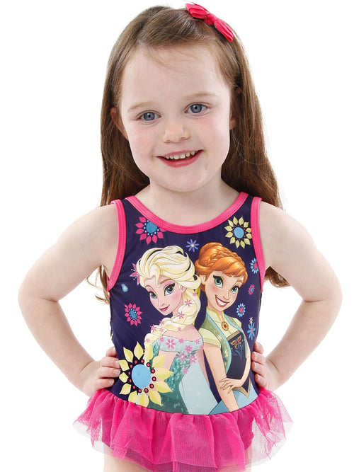 Character Blue Frozen Elsa And Anna Swimsuit image 1