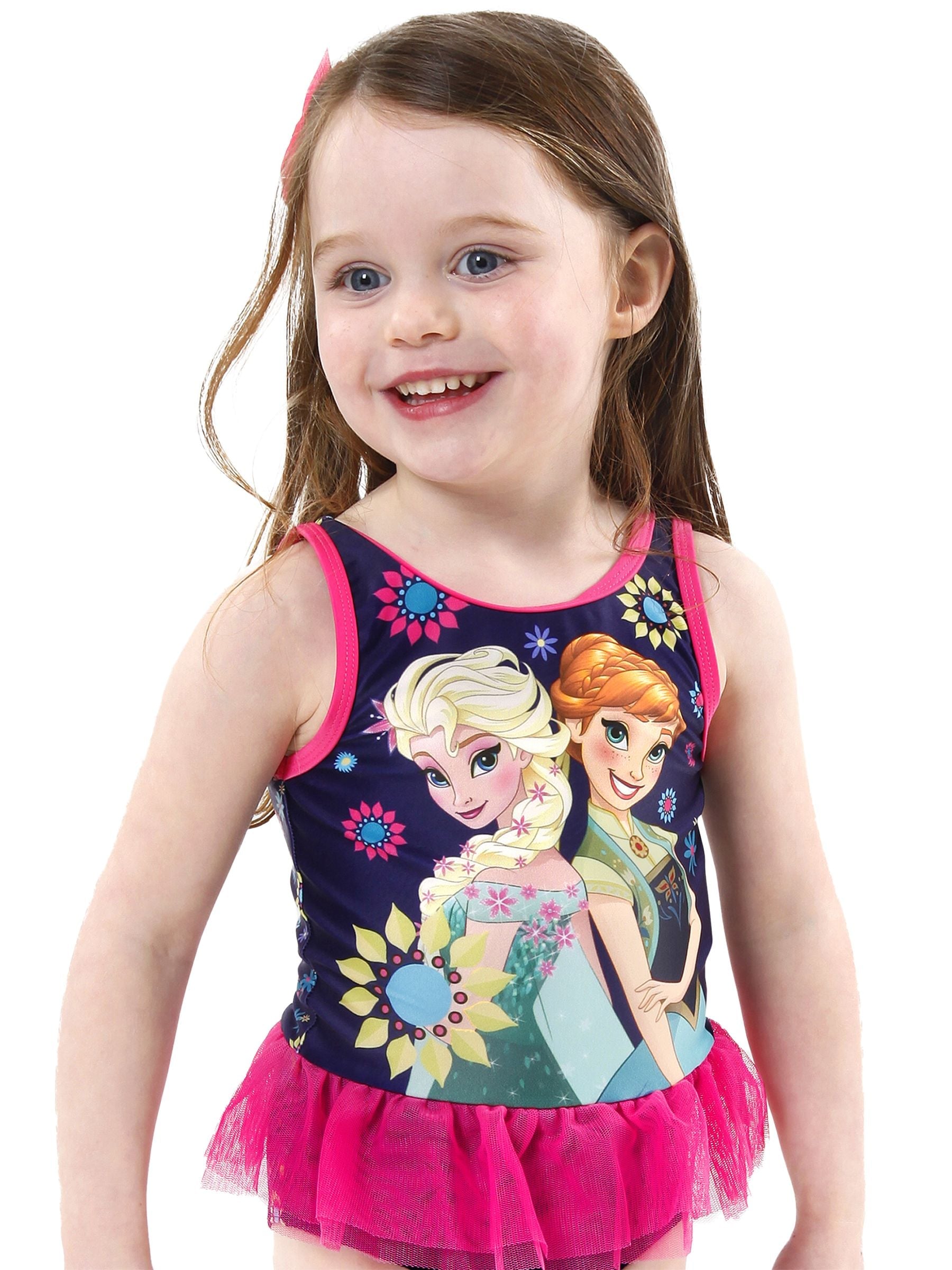 Character Blue Frozen Elsa And Anna Swimsuit image 4