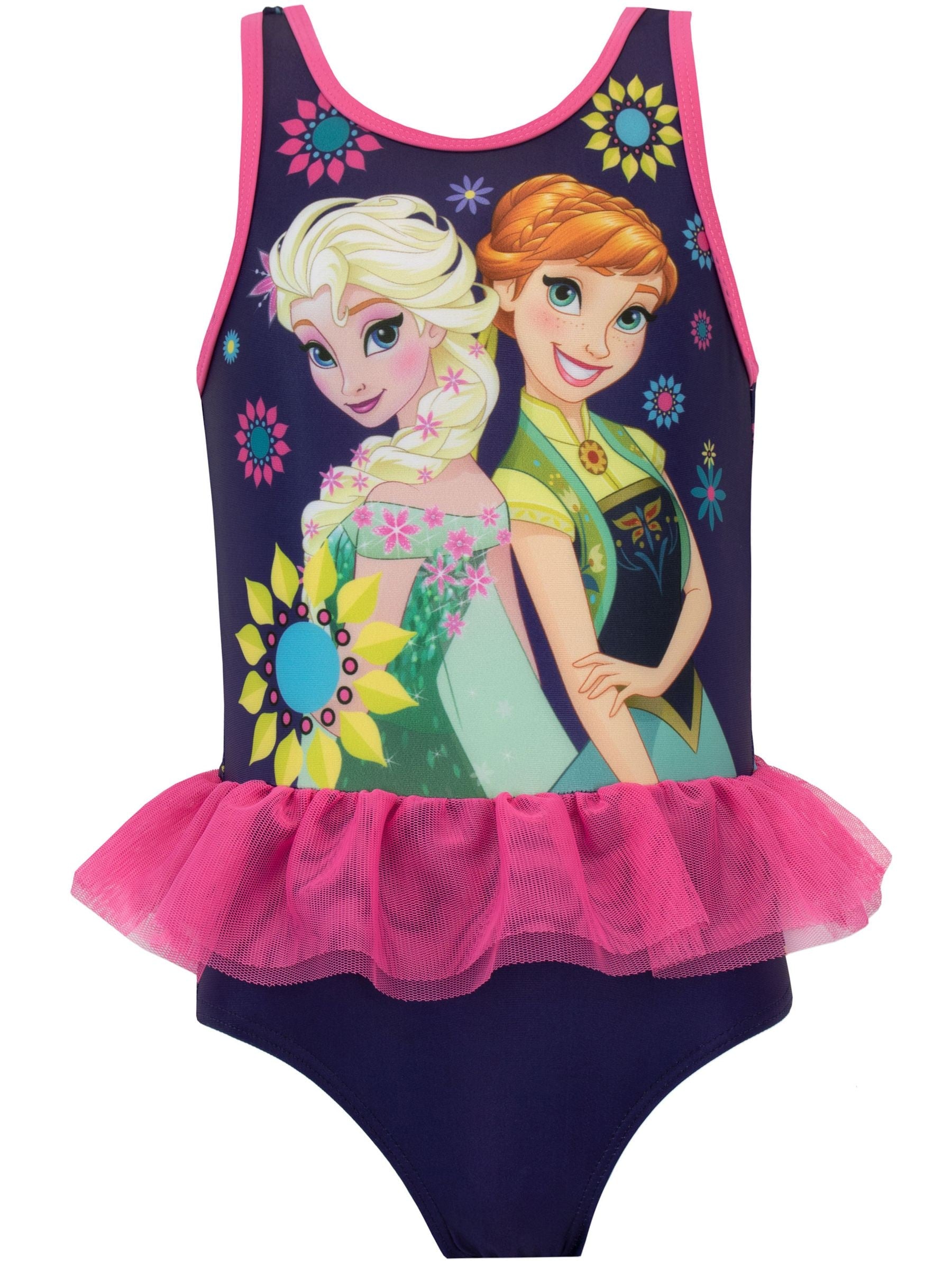 Character Blue Frozen Elsa And Anna Swimsuit image 5