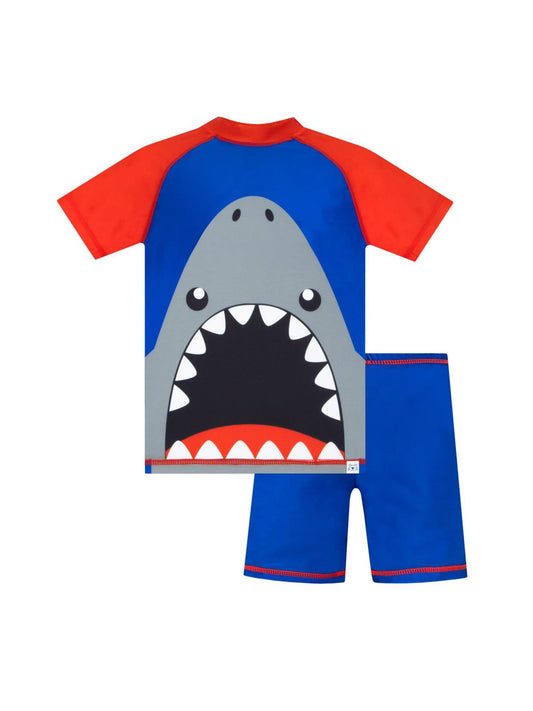 Character Blue Shark Swim Set Shark Teeth image 1