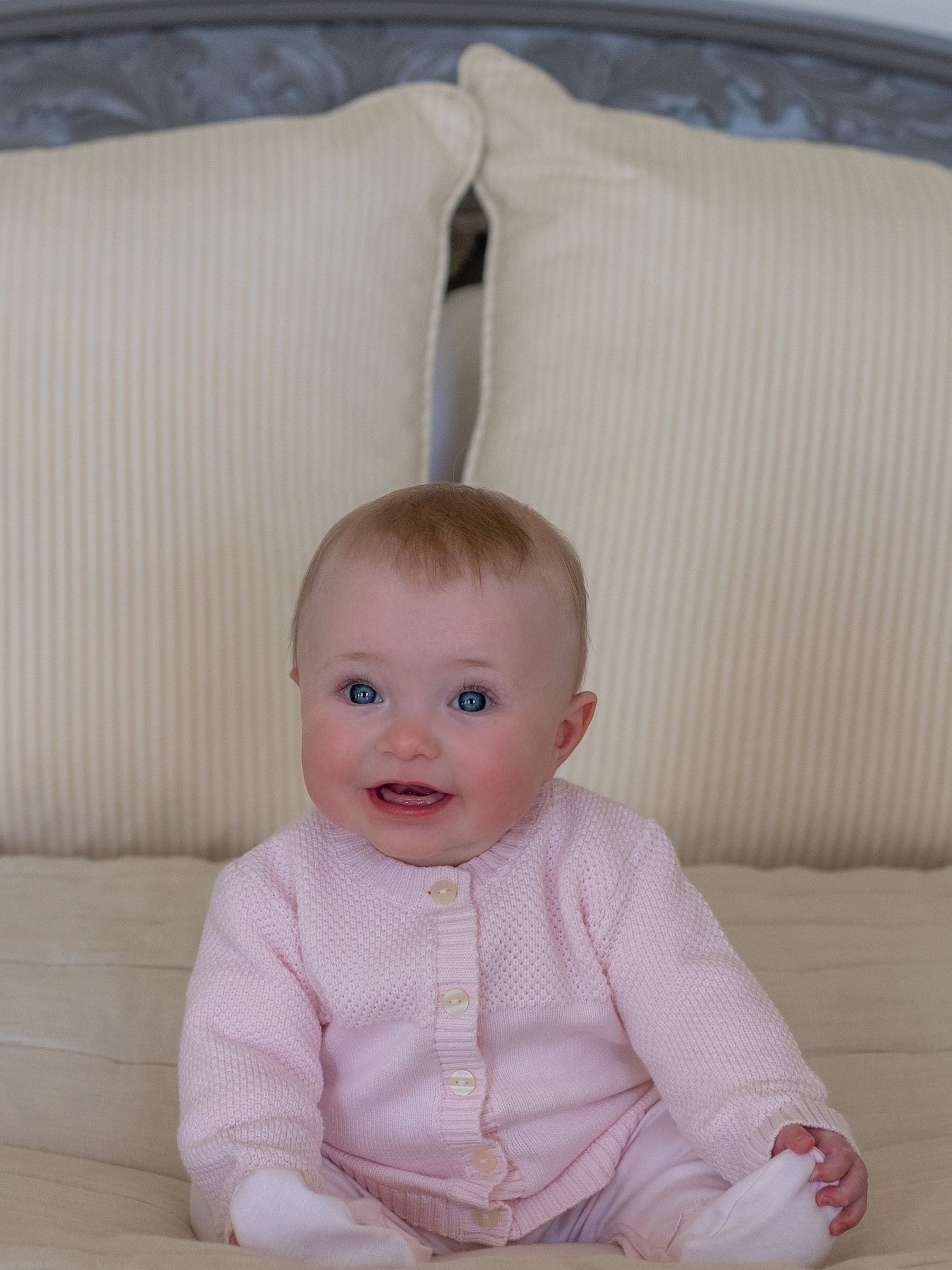 Dsiney Kidz - Emile Et Rose Pink True Knit 100% Cotton Cardigan image 1
