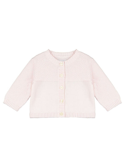 Dsiney Kidz - Emile Et Rose Pink True Knit 100% Cotton Cardigan image 2