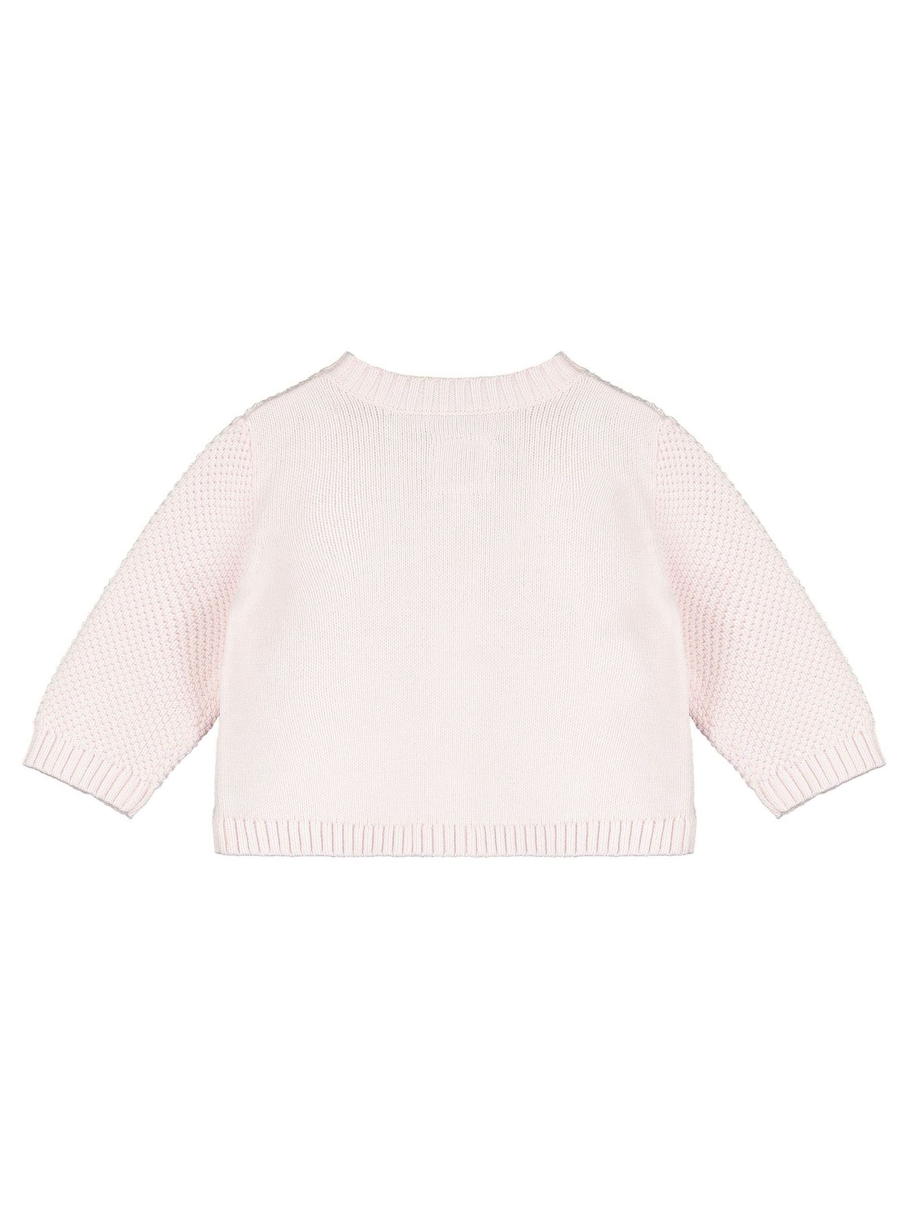 Dsiney Kidz - Emile Et Rose Pink True Knit 100% Cotton Cardigan image 3