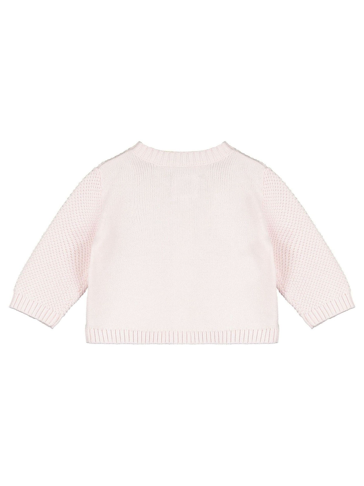 Dsiney Kidz - Emile Et Rose Pink True Knit 100% Cotton Cardigan image 3
