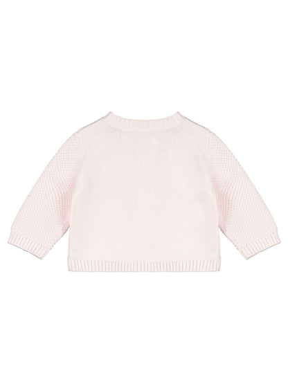 Dsiney Kidz - Emile Et Rose Pink True Knit 100% Cotton Cardigan image 3