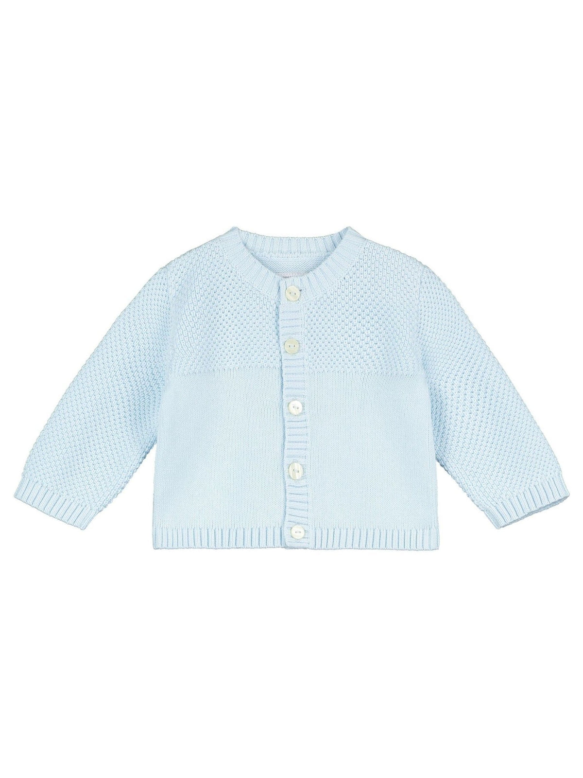 Dsiney Kidz - Emile Et Rose Blue True Knit Baby Cotton Cardigan image 2