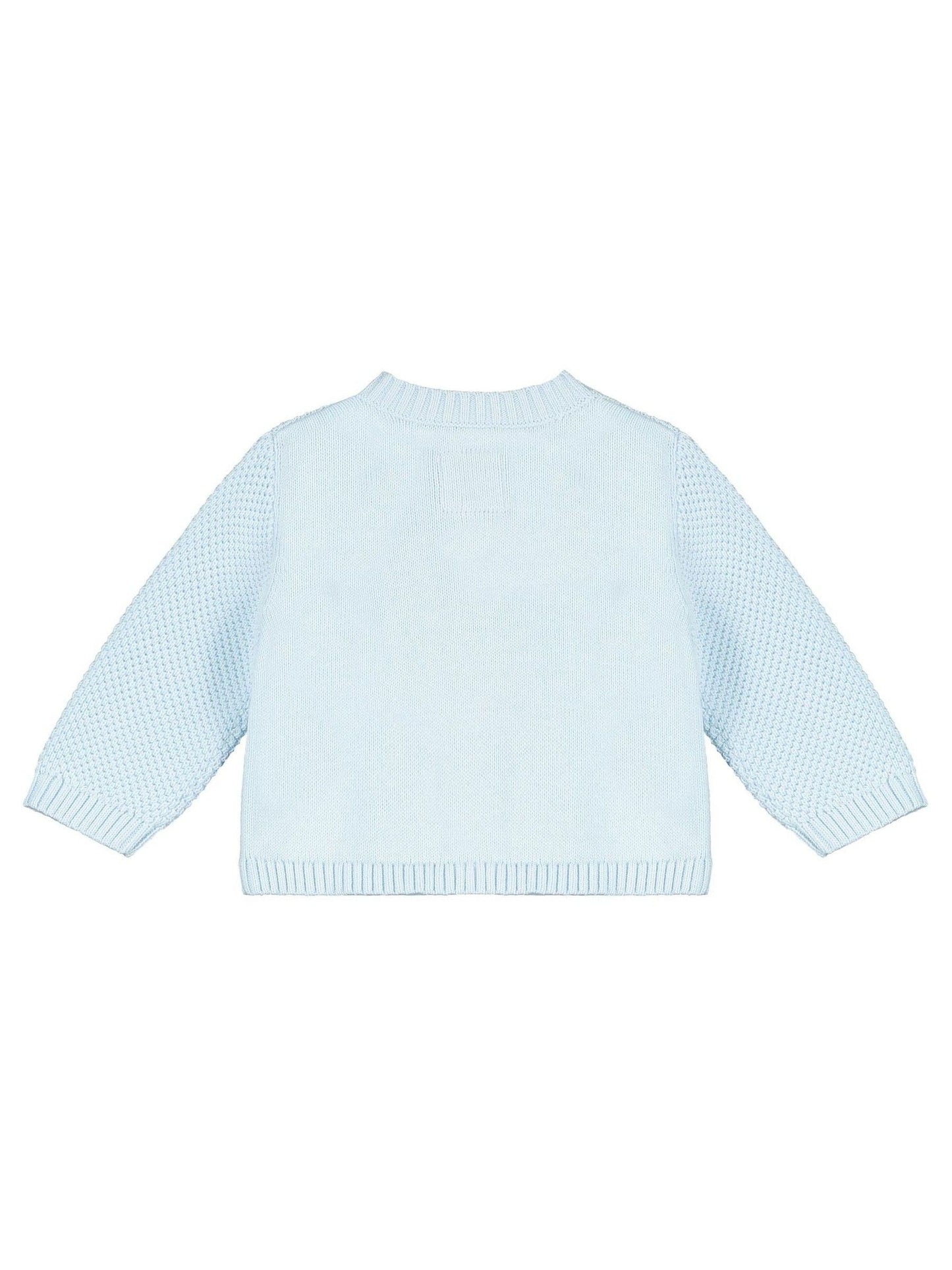 Dsiney Kidz - Emile Et Rose Blue True Knit Baby Cotton Cardigan image 3