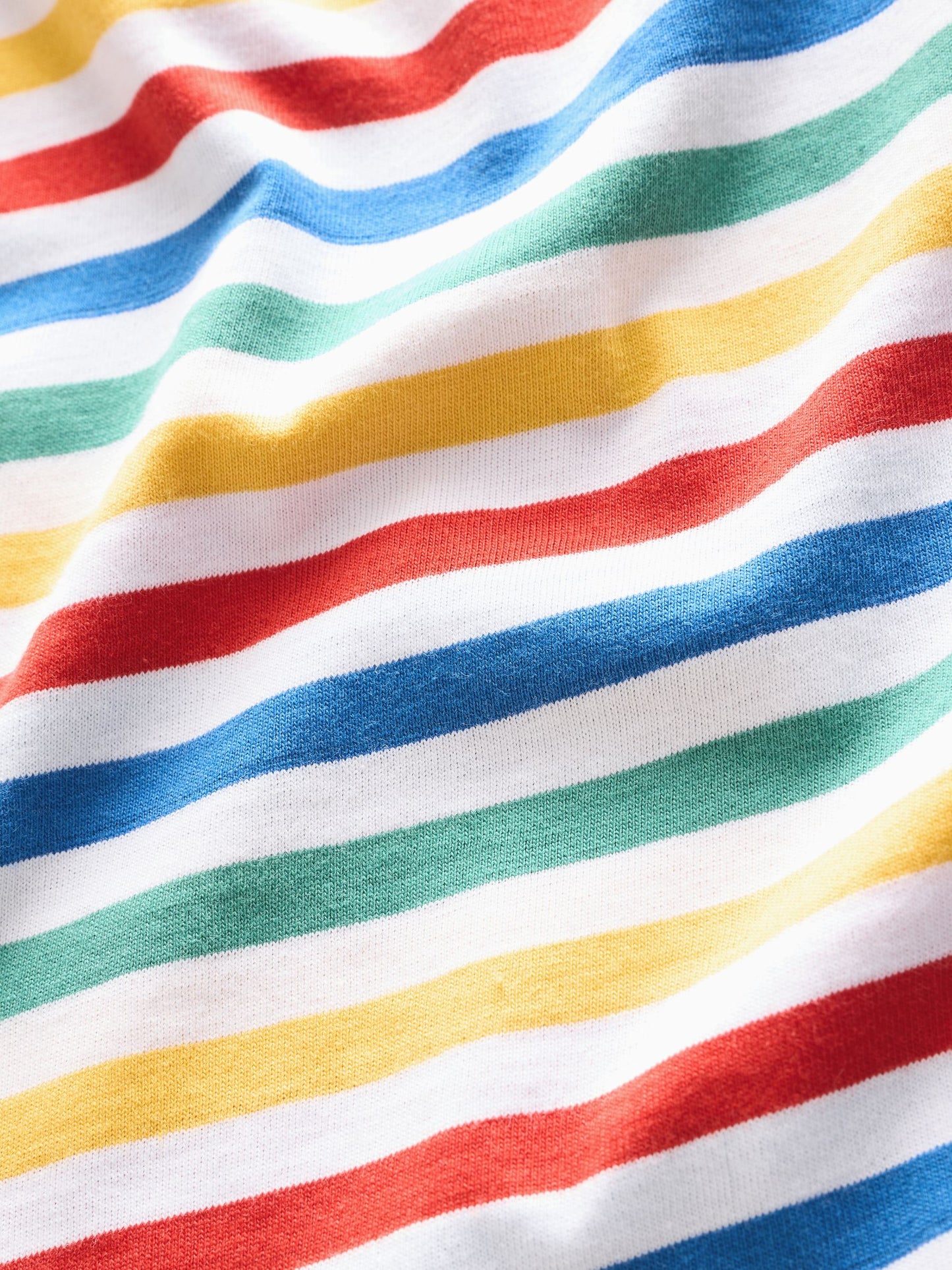 Dsiney Kidz - Benetton Boys Striped 100% Cotton Logo T-Shirt image 4