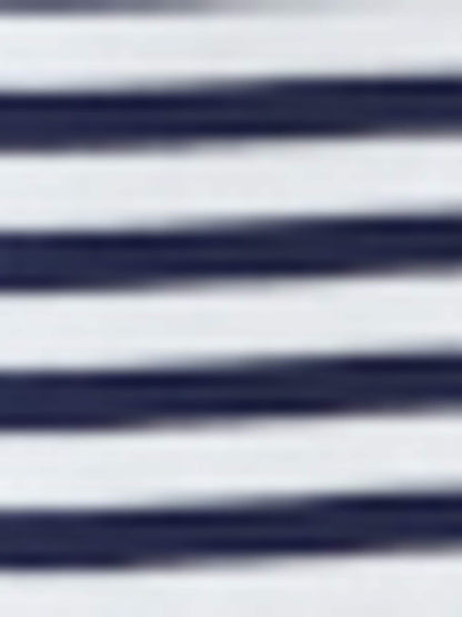 Dsiney Kidz - Benetton Navy Striped 100% Cotton Logo T-Shirt image 2