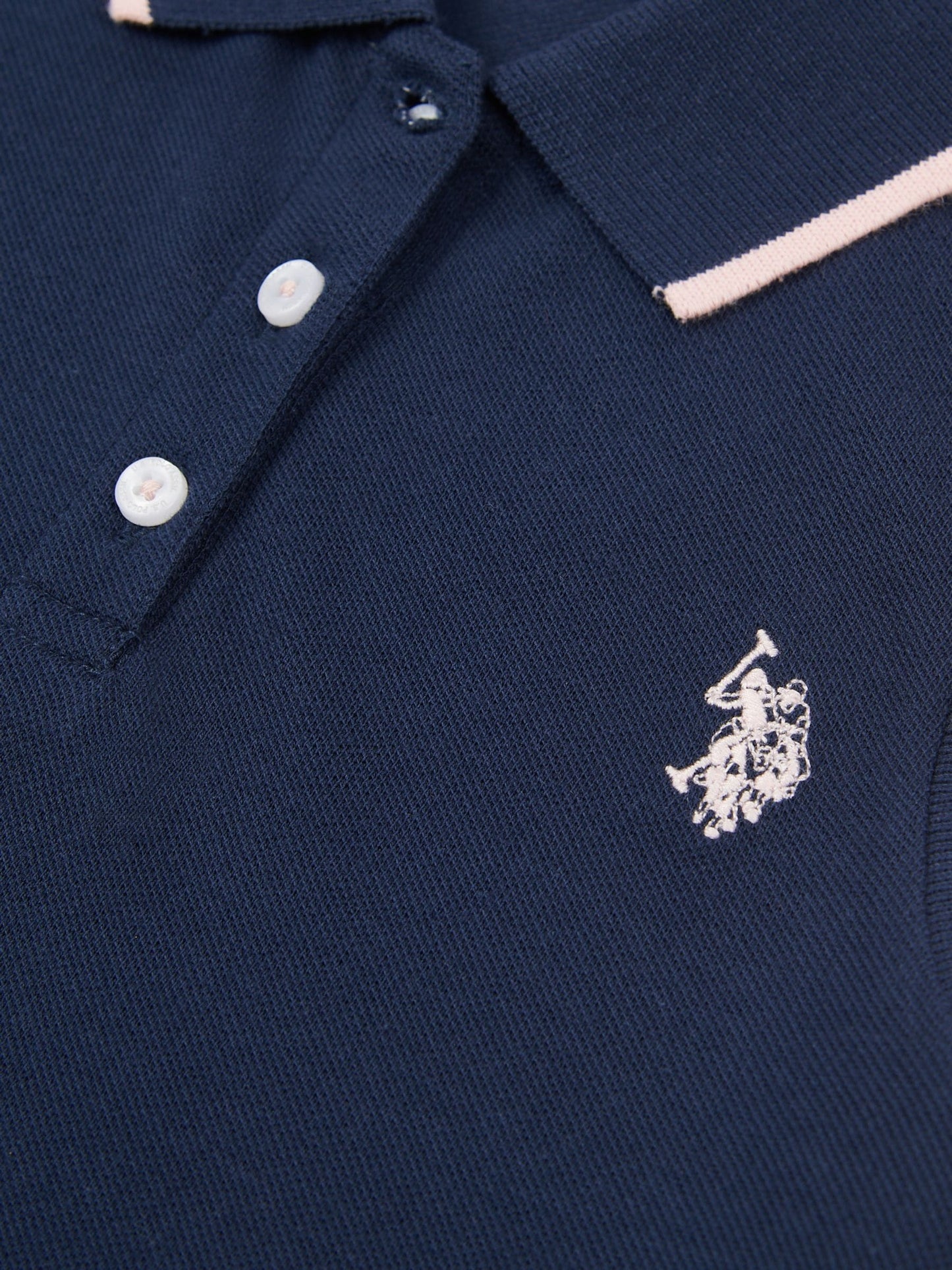 Dsiney Kidz - U.S. Polo Assn Blue Sleeveless Pique Polo Shirt image 7
