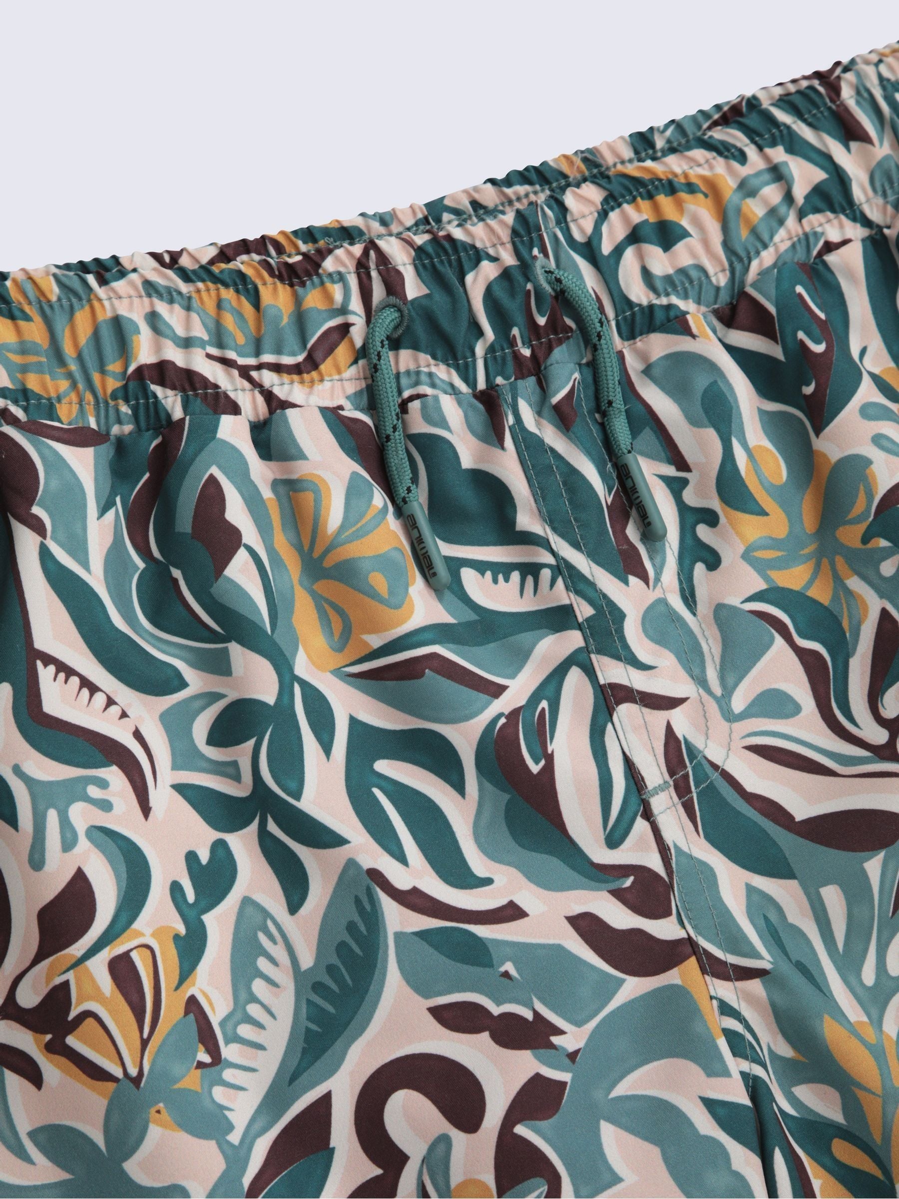 Animal Green Jed Kids Printed Boardshorts image 3