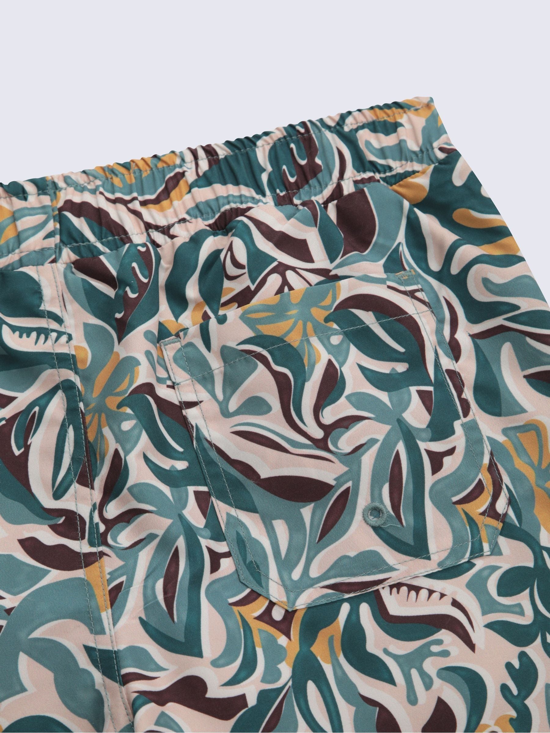 Animal Green Jed Kids Printed Boardshorts image 4