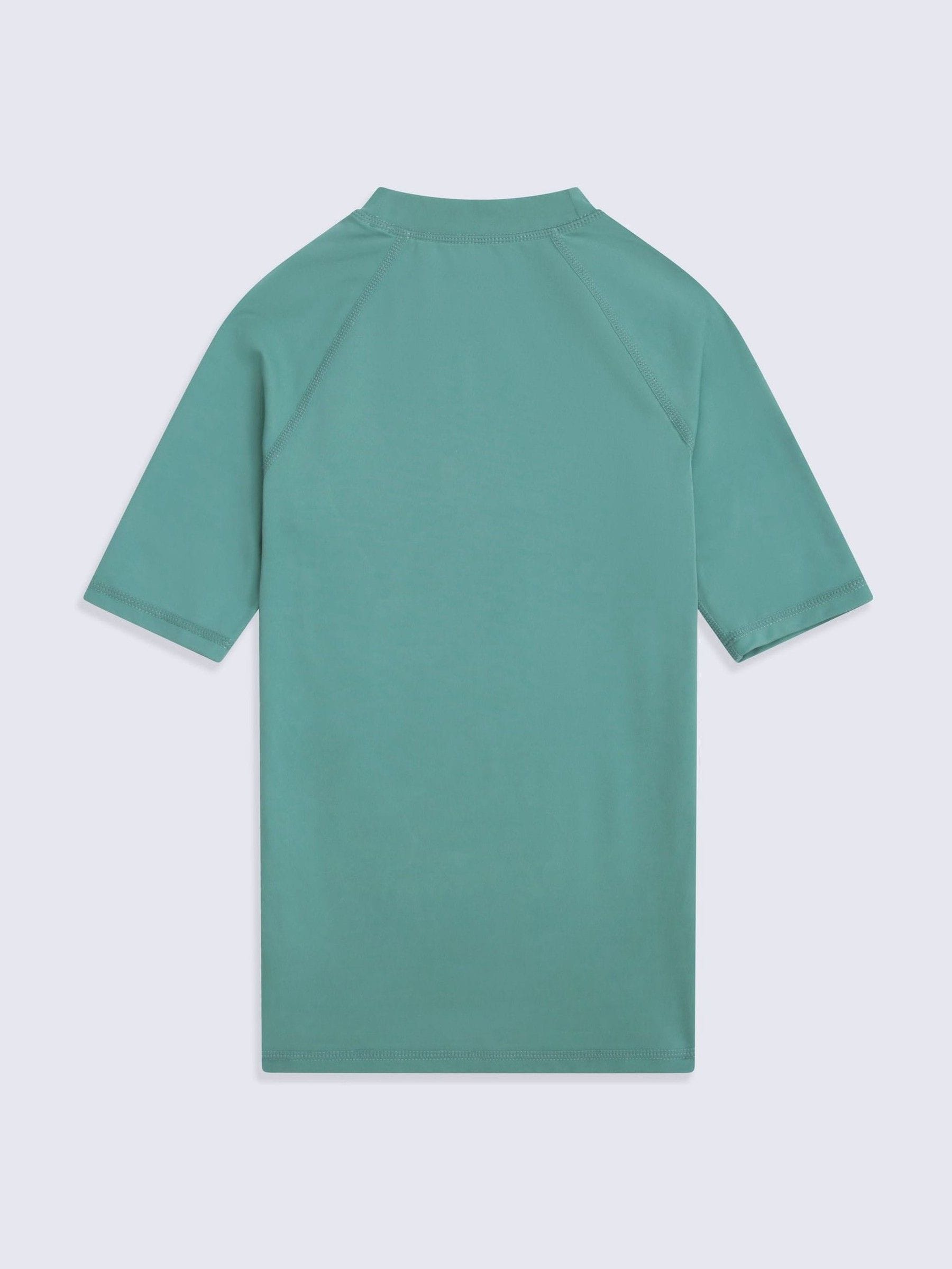 Animal Green Kai Kids Quick Drying Rash Vest image 2