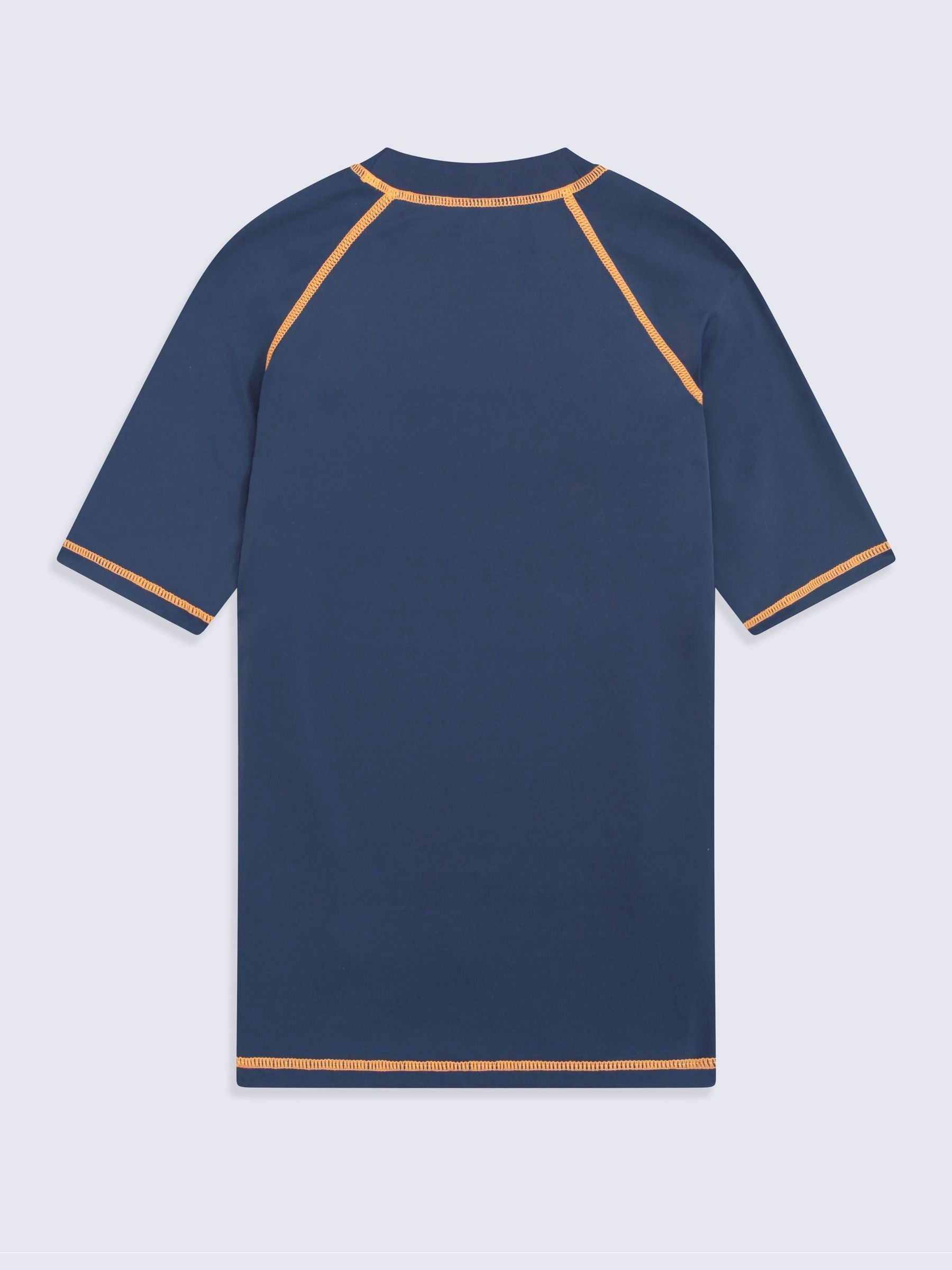 Animal Blue Kai Kids Quick Drying Rash Vest image 2